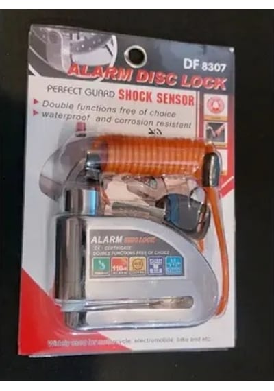 Df 8307 Disk Kilit 8/6m+ Hatırlatma Kablosu Çok Renkli