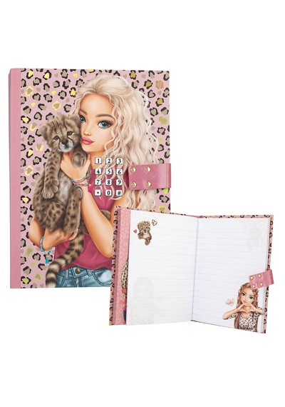 Topmodel By Depesche Leoheart Şifreli Ve Müzikli Günlük Defter - Taylor Swift Şarkılı Açık Pembe