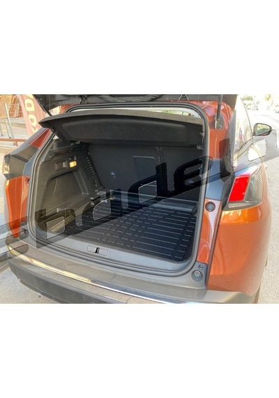 2018 Peugeot 3008 Alt Bagaj Havuzu Araca Özel Tam Uyumlu Kauçuk K