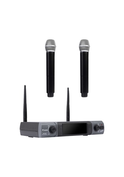 Westa Wm-202h Çift El Mikrofonlu Telsiz Mikrofon Seti Kablosuz - 8697314964243