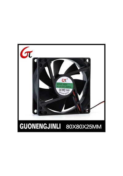 Fan 80X80X25 12V Dc Fan Jiao Yin Marka