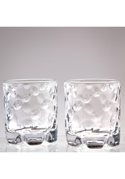 Jumbo Glory 2'li Dalgalı Viski Bardağı 250 Ml Sku: Zeus8690010550958 1