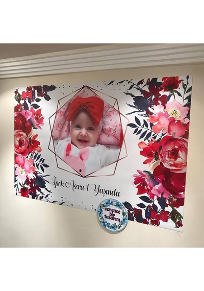 Doğum Günü-Baby Shower-Diş Buğdayı-Bebek Mevlüdü Branda Afiş (262554132)
