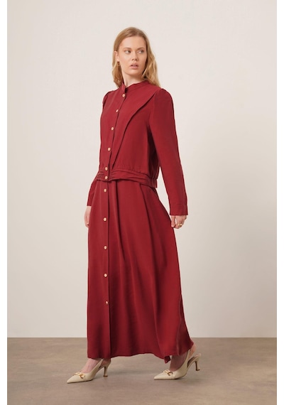 Ftz Women Kadın Modal Etekli Takım Bordo 31174 Bordo
