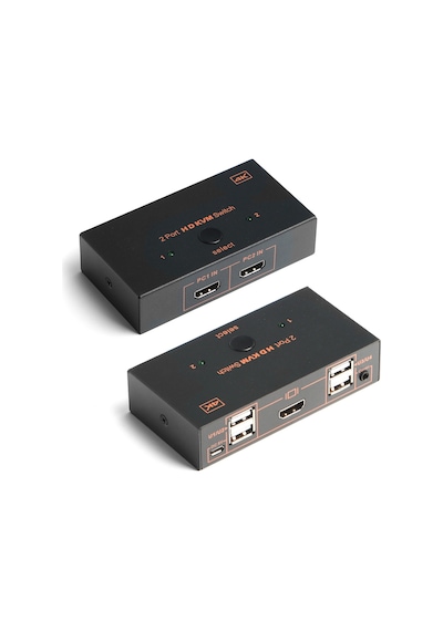 Dark 2Xhdmi 4Xport Usb Kvm Switch 4K/30Hz Dk Ac Kvmhd01