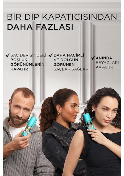 L'Oréal Paris 2'li Magic Retouch Beyaz Dipleri Kapatıcı Sprey - Kumral