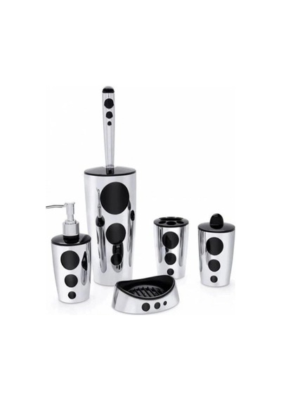 Hubrendy Tedarik Punto 5 Parça Banyo Seti Krom Royaleks-f326 Diğer