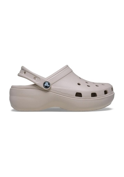 Crocs Classic Platform Kadın Terlik Bej