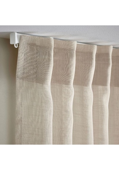 Ikea Hallebracka Tül Perde 145x300 Cm Açık Bej