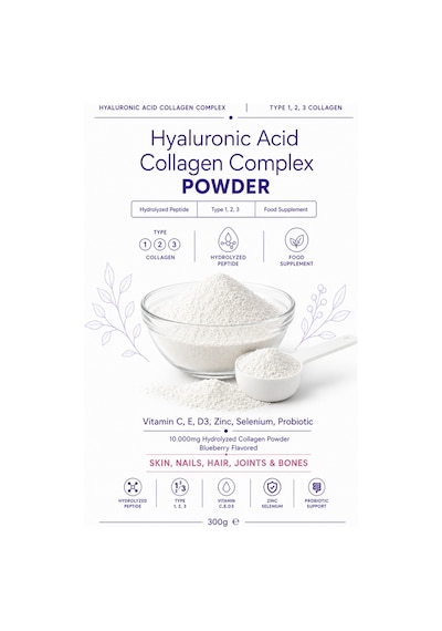 Collagen Forte Platinum Hyaluronic Acid Biotin & Collagen 300 G