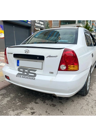 Hyundai Accent Admira Milenyum Bagaj Üstü Spoiler Piano Black Bagaj Üstü Spoyler