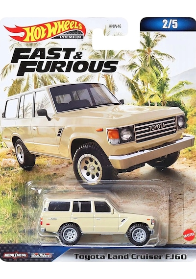Hot Wheels Premium Fast & Furious Toyota Land Cruiser Fj60