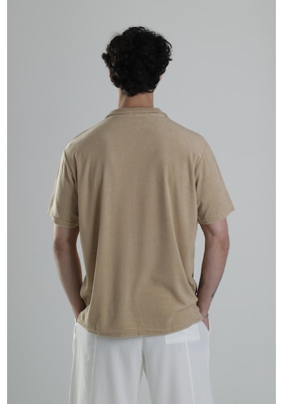 Cocopelli Yazlık Havlu Kumas Bej T-shirt Coc1837 Bej