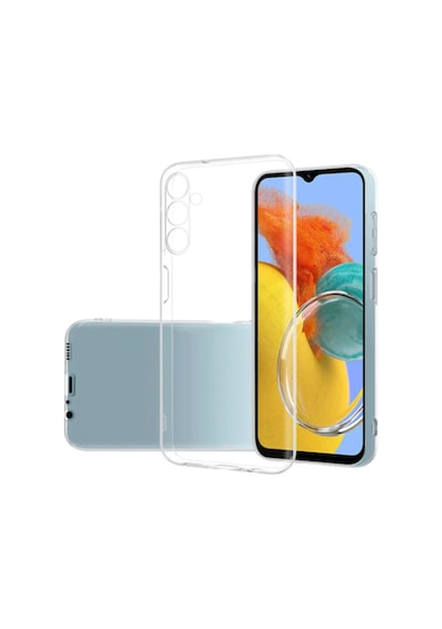 Uray Store Samsung Uyumlu Galaxy M14 5g Kılıf Lüx Şeffaf Silikon