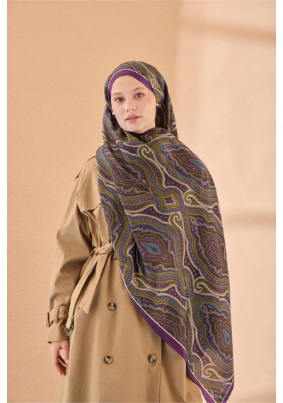 Silk Home Organik Şal 471001-12 Çok Renkli
