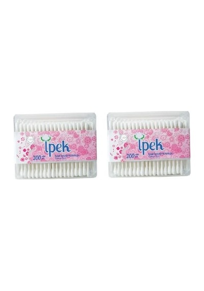 İpek Kulak Temizleme Pamuğu 200'lü x 2 Paket