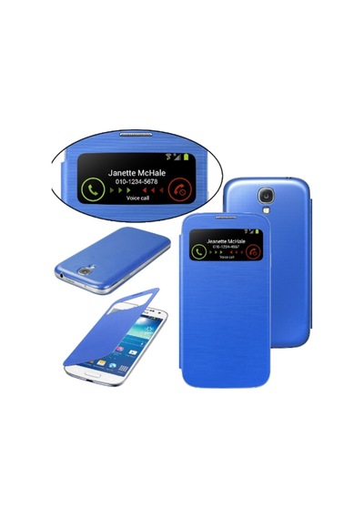 Samsung Galaxy Uyumlu S4 Mini S View Cover Kapakli Kilif 527068869