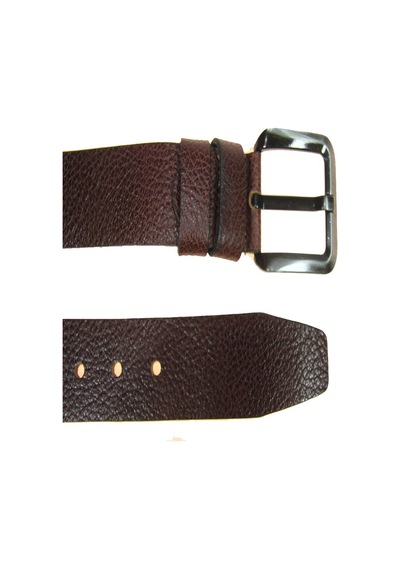 Hakiki Deri Erkek Yumuşak Kot Kemeri 4,5 Cm Bordo