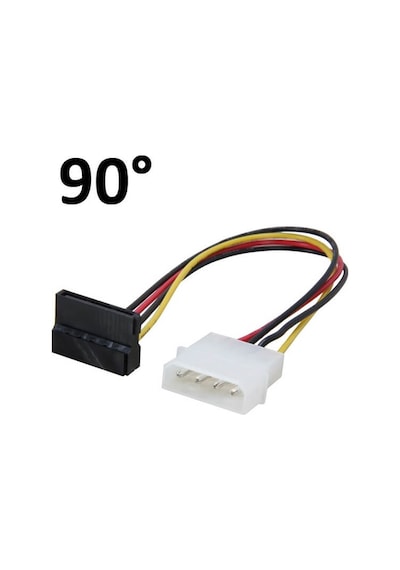 90° Sata Power Kablo-Sata Güç Kablosu-Harddisk Dvd Elektrik Kablo