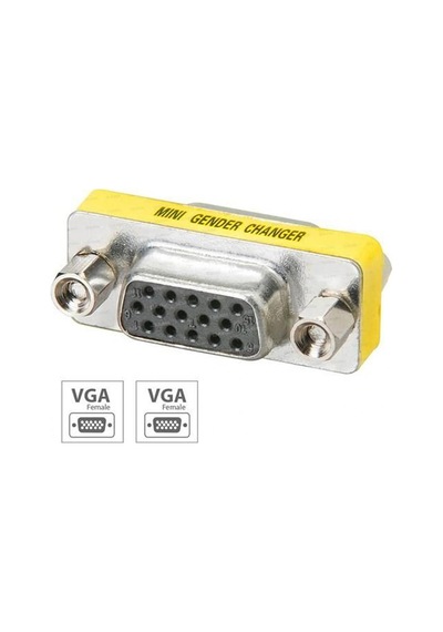 Hd15 Vga-vga Dişi-dişi F2f 15 Pin Adaptör