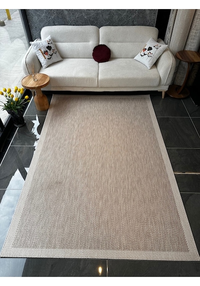 Sisal Halı Salon, Oturma, Yatak Odası Halısı 160x230 Desen Kodu 79270-071 Bej