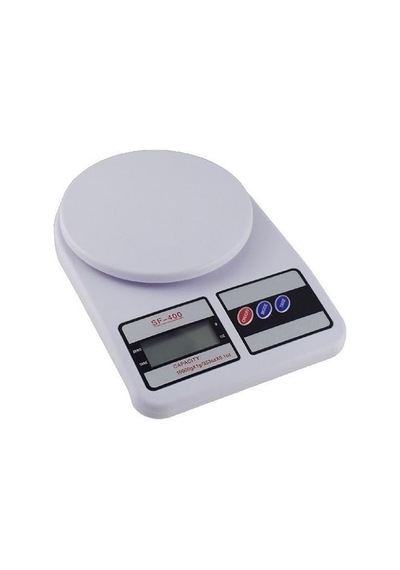 Tr Dijital Hassas Mutfak Terazisi, 10 Kg Kapasiteli, Lcd Ekranlı, Dara Özellikli, Beyaz Diğer