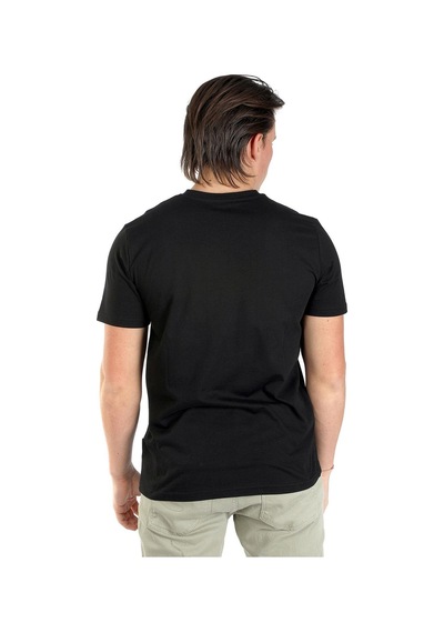 Lee Cooper Jonat Erkek V Yaka T-Shirt Siyah-17174-Siyah