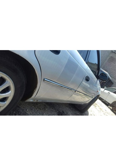 Toyota Corolla Uyumlu 1992-1998 Krom Yan Kapı Çıtası Pas.çelik 6 Parça