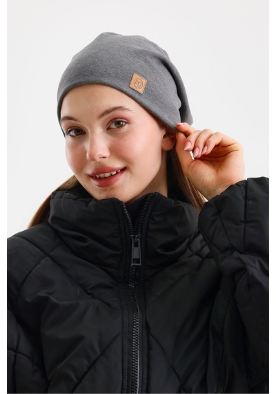 Butikgiz Termal %100 Pamuklu Soft 2 Stil 1 Arada Bere Premium Cuts Serisi gri