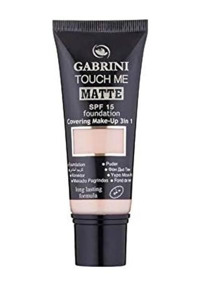 Matte Foundation 1 Çok Renkli