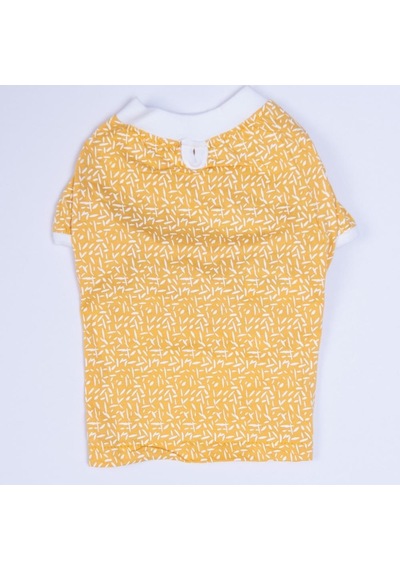 Yellow-sarı Basic Kedi Köpek Sweat- Kedi Köpek Kıyafeti