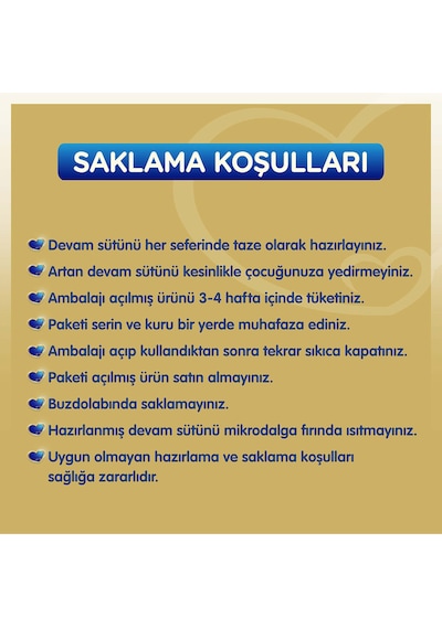 Bebelac Gold 3 Çocuk Devam Sütü 1 Yaş+  350 G