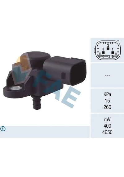 Mercedes Sprinter 213 Cdi Turbo Basinc Sensoru 2001-2006 Fae 15074
