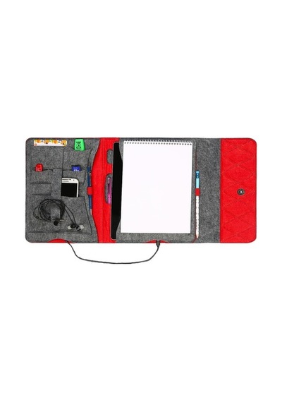 Yaratıcı Tasarım Keçe Tablet Kılıfı Organizer Tüm Markalara Uyar (494605528)