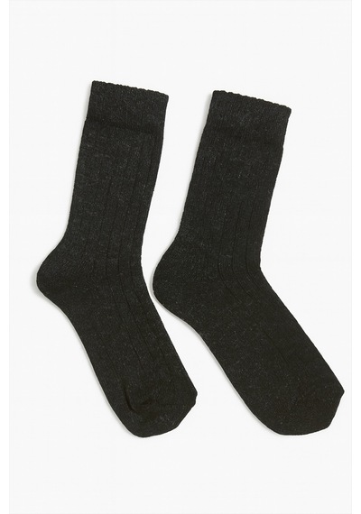 Socks 6 Çift Yünlü Kadın Norveç Doğal Yumuşak Kalın Termal Kışlık Fitilli Derbi Soket Çorap Çok Renkli