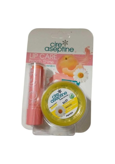 Cire Aseptine Dudak Bakım Kremi Lip Care Peach&30ml Papatya Krem