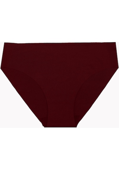 Nbb Kadın Ten Bordo Cappuccino 3lü Lazer Kesim Basic Külot Çok Renkli