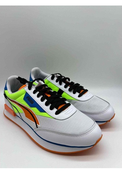 Puma Future Rider Twofold Erkek Spor Ayakkabı 380591-07-beyaz Beyaz