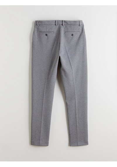 Lcw Busıness Gri Slim Fit Ekose Erkek Takım Elbise Pantolon