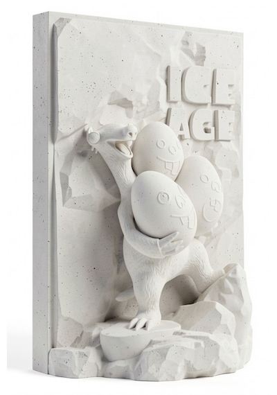 Ice Age Sid 15 Cm Taş Biblo Çocuk Boyama Etkinliği