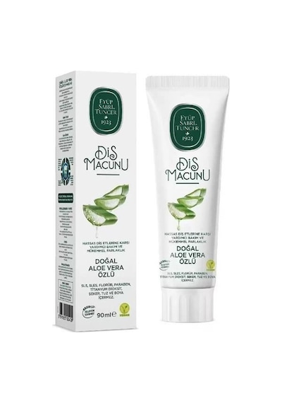 Eyüp Sabri Tuncer Diş Macunu 90ml. Aloe Vera Özlü