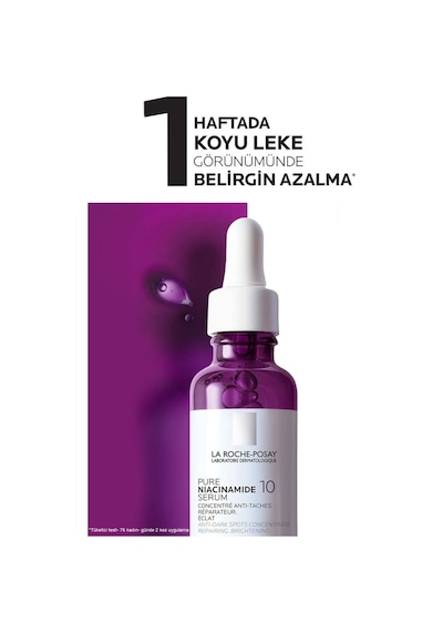 La Roche Posay Pure Niacinamide 10 Koyu Leke Karşıtı Serum 30 ML