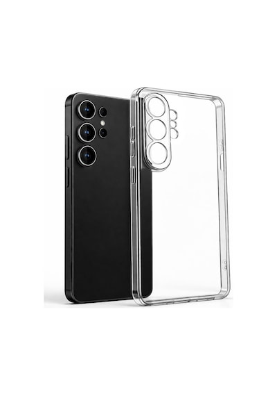 Samsung Galaxy S26 Ultra İle Uyumlu Kılıf Şeffaf Kamera Korumalı 3d
