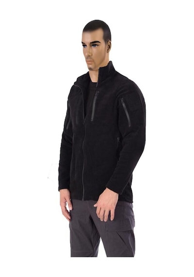 Taktik Çok Cepli Outdoor Polar Siyah Renk Siyah
