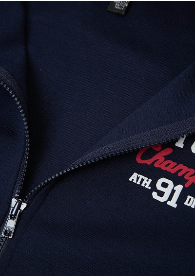 Mavi Kapüşonlu Loose Fit Lacivert Erkek Çocuk Sweatshirt 6s10183-84371