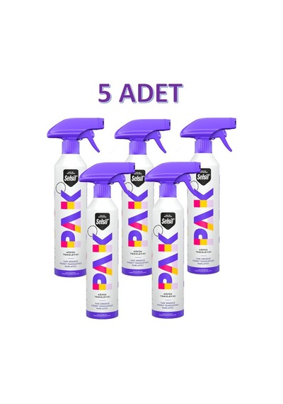 Selsil Pak 500 Ml Mucize Köpük Sprey Yağ Sökücü 5 Adet Tekli