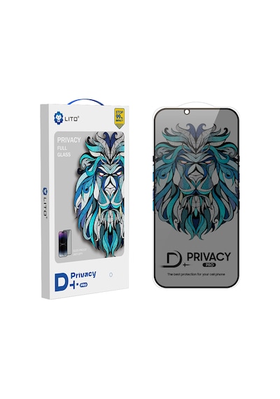 Lito D+ Pro Toz Filtreli Privacy Apple Uyumlu iPhone 16 Pro Ekran Koruyucu