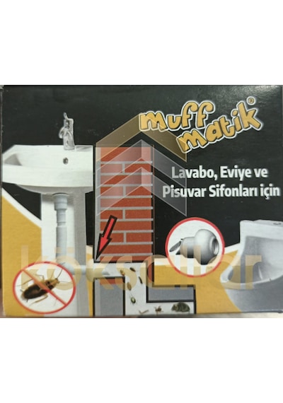 Muff Matik Koku Giderici 50 Lik Çekvalfli Adaptör Beyaz