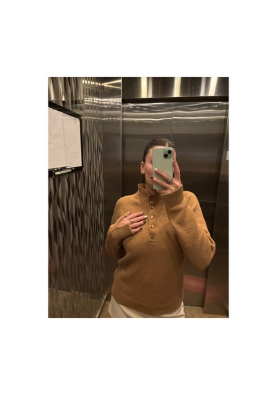 Maison Velora Kadın Whitmore Camel Yarım Balıkçı Yaka Düğme Detaylı Reglan Kol Yumuşak Dokulu Triko Kazak-27aj025 Kahverengi 923787776 Kahverengi Maison Velora Kadın Whitmore Camel Yarım Balıkçı Yaka Düğme Detaylı Reglan Kol Yumuşak Dokulu Triko Kazak-27aj025 Kahverengi 923787776 Kahverengi