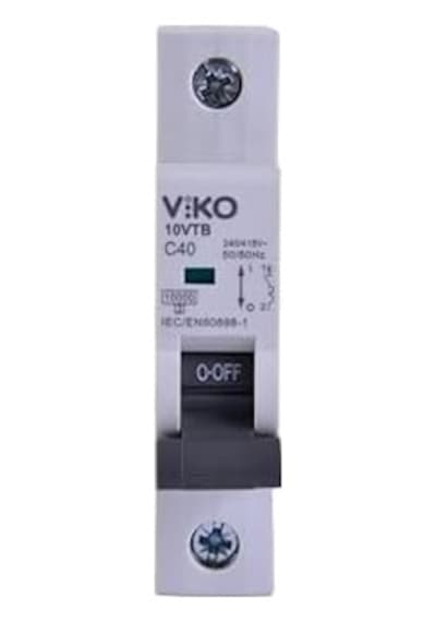 10vtb-1c40 Otomatik Sigorta 10ka C Tipi 1 Kutup 40a
